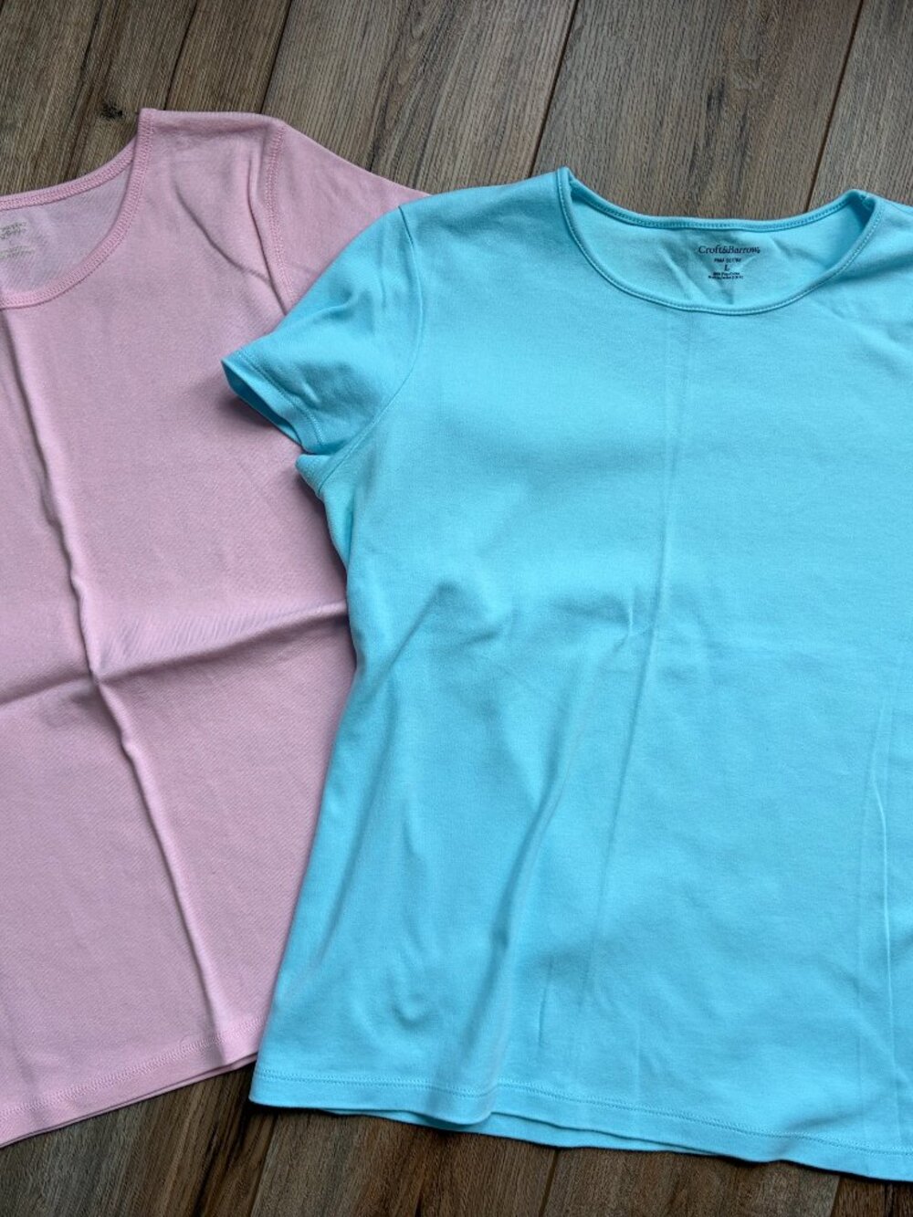 Ladies Bundle of 3 Christopher & Banks Croft & Barrow large short sleeve shirts